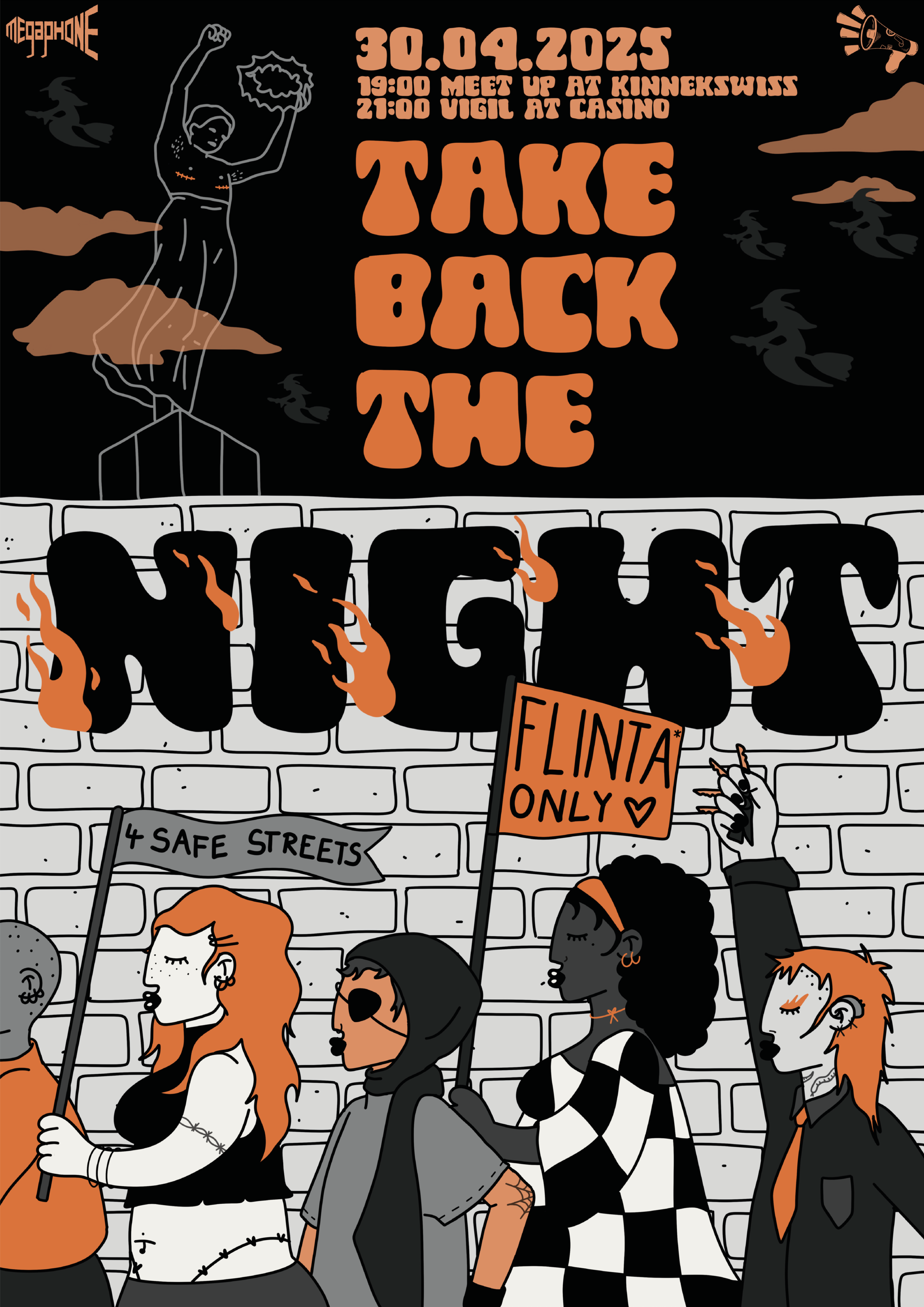 Poster for Take Back the Night 2025